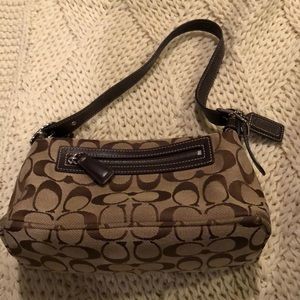 Small Coach brown bag